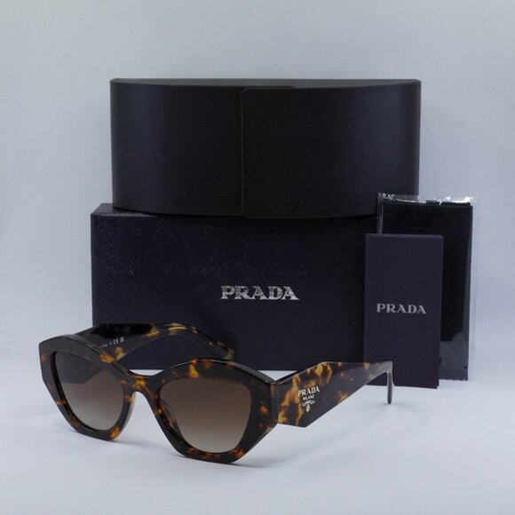 Final Price! Prada PR07YS VAU6S1 Brown Sunglasses - Picture 1 of 12